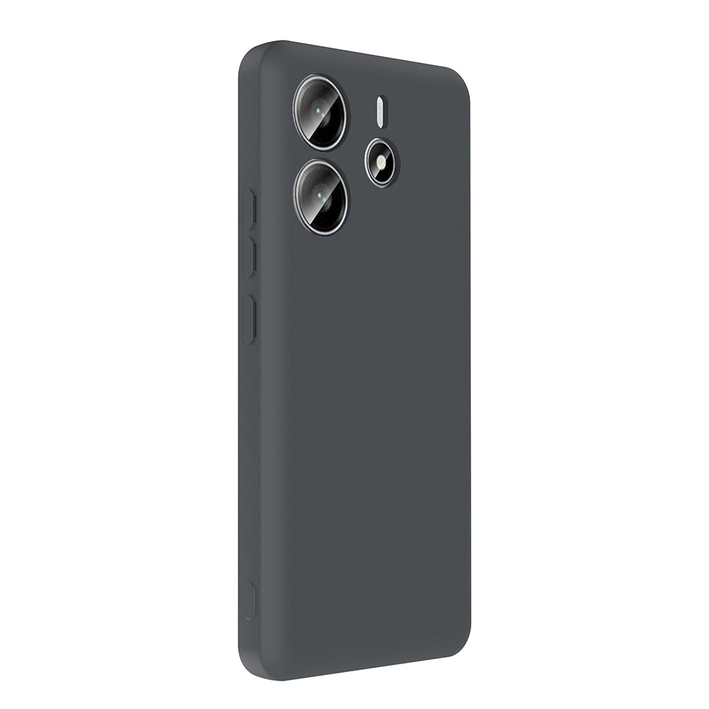 Xiaomi Redmi Note 14 4G Kılıf Kamera Korumalı Kartlık Hazneli Zore Vitra Kapak Kahverengi