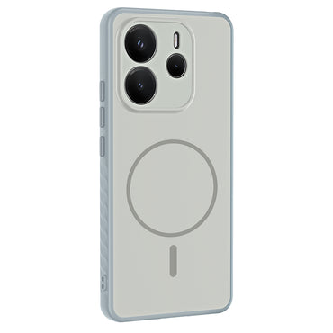 Xiaomi Redmi Note 14 4G Kılıf M-safe Şarj Özellikli Zore Tea Kapak