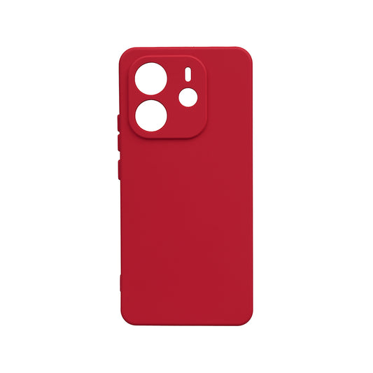 Xiaomi Redmi Note 14 4G Case Zore Biye Silicone Red
