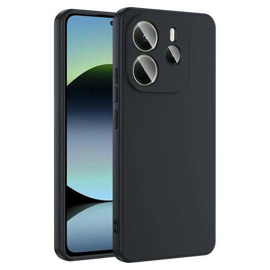 Xiaomi Redmi Note 14 4G Case Zore Mara Launch Cover Black