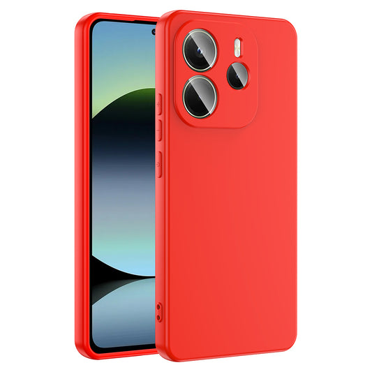 Xiaomi Redmi Note 14 4G Case Zore Mara Launch Cover Red
