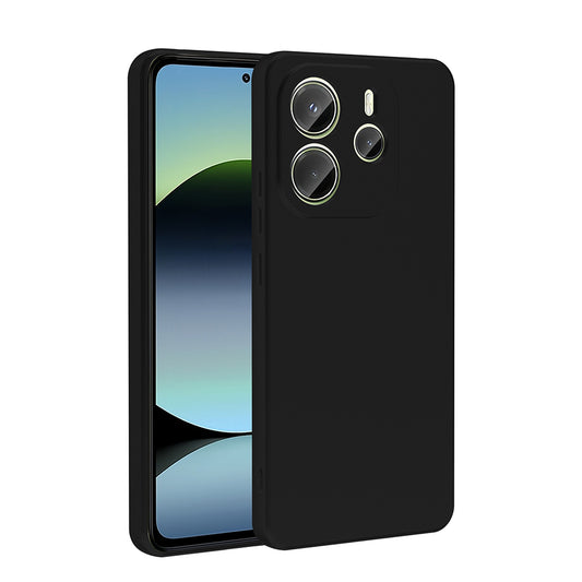 Xiaomi Redmi Note 14 4G Kılıf Zore Premier Silikon Kapak Siyah