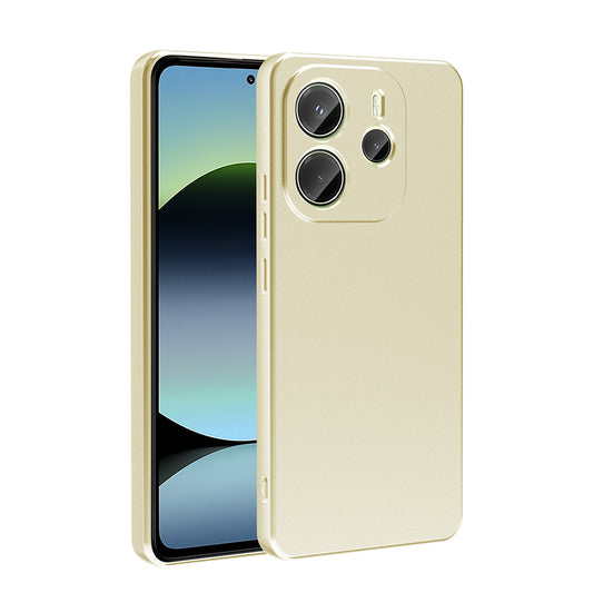 Xiaomi Redmi Note 14 4G Kılıf Zore Premier Silikon Kapak Gold