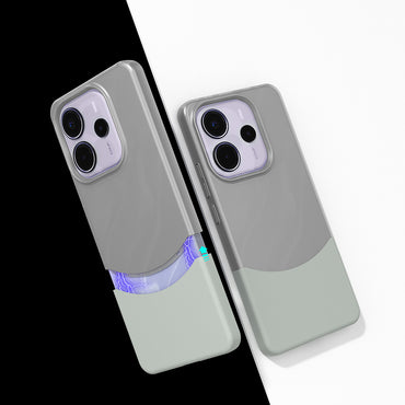 Xiaomi Redmi Note 14 5G Kılıf Mıknatıslı Zore Duble Kapak Lacivert