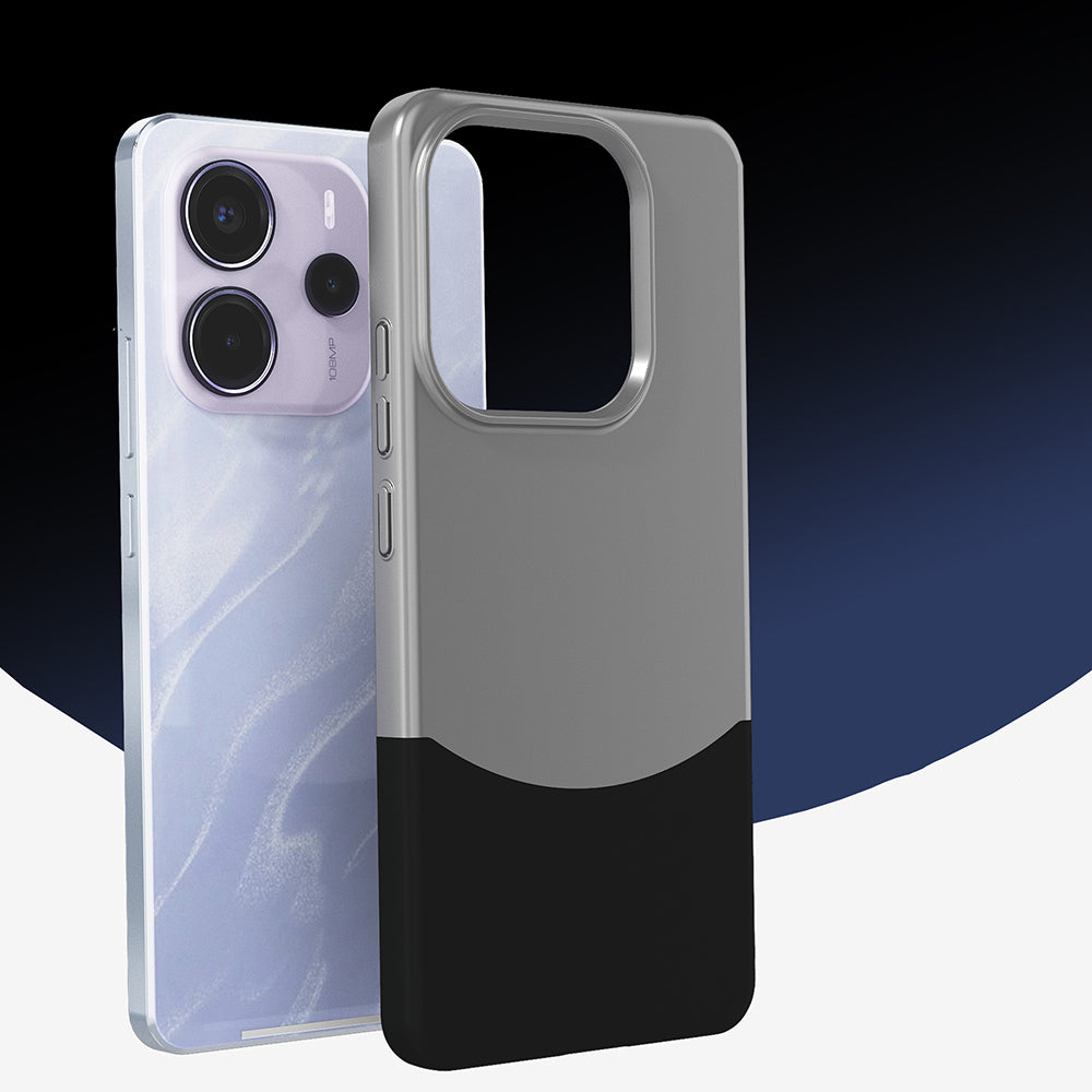 Xiaomi Redmi Note 14 5G Kılıf Mıknatıslı Zore Duble Kapak Siyah