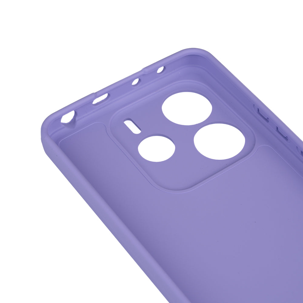 Xiaomi Redmi Note 14 5G Kılıf Zore Biye Silikon Lacivert