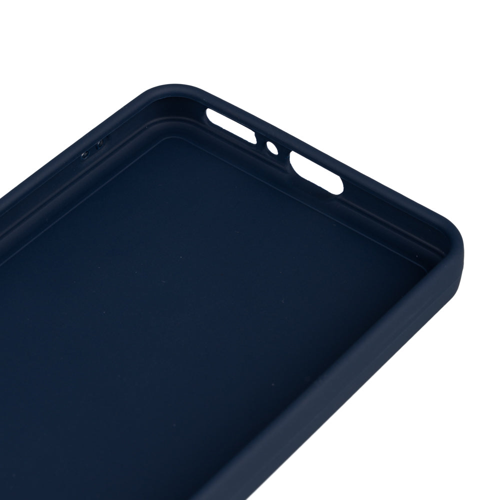 Xiaomi Redmi Note 14 5G Case Zore Biye Silicone Blue