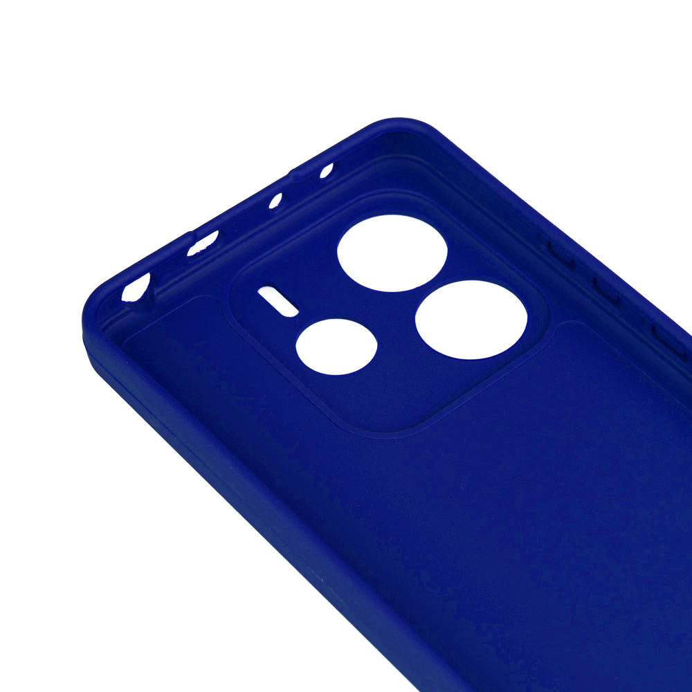 Xiaomi Redmi Note 14 5G Kılıf Zore Biye Silikon Lacivert