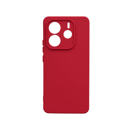 Xiaomi Redmi Note 14 5G Case Zore Biye Silicone Red