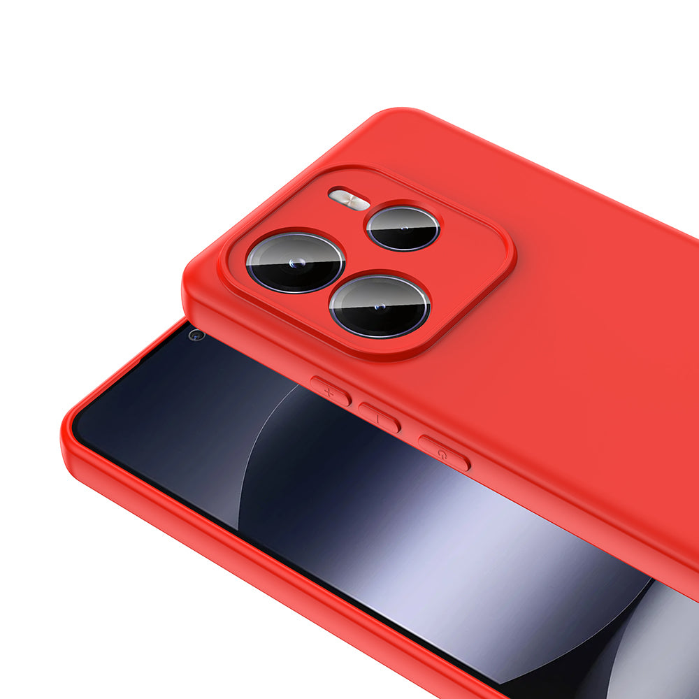 Xiaomi Redmi Note 14 5G Kılıf Zore Mara Lansman Kapak Kırmızı