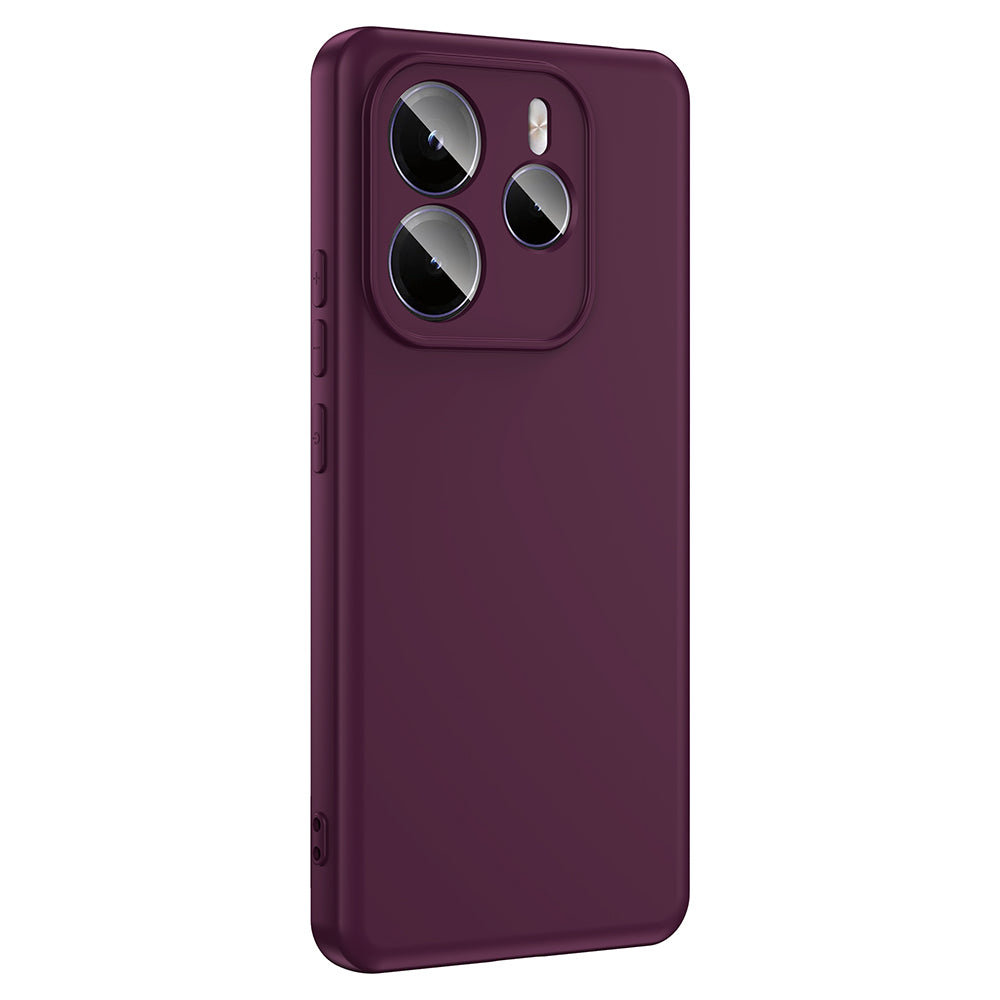 Xiaomi Redmi Note 14 5G Case Zore Mara Launch Cover Dark Purple