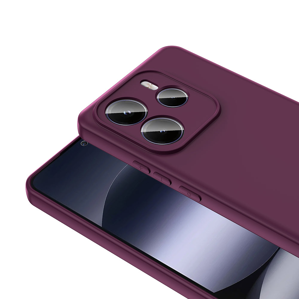 Xiaomi Redmi Note 14 5G Kılıf Zore Mara Lansman Kapak Kırmızı