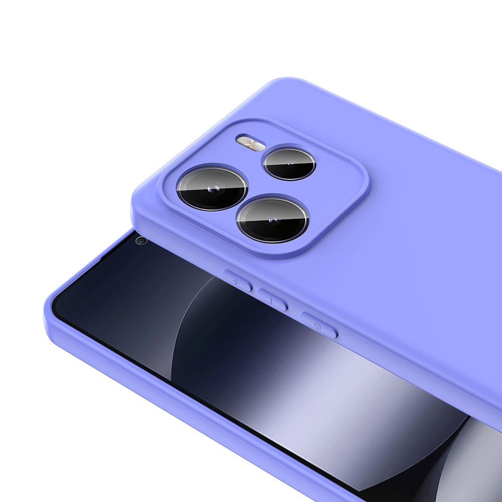 Xiaomi Redmi Note 14 5G Case Zore Mara Launch Cover Dark Purple