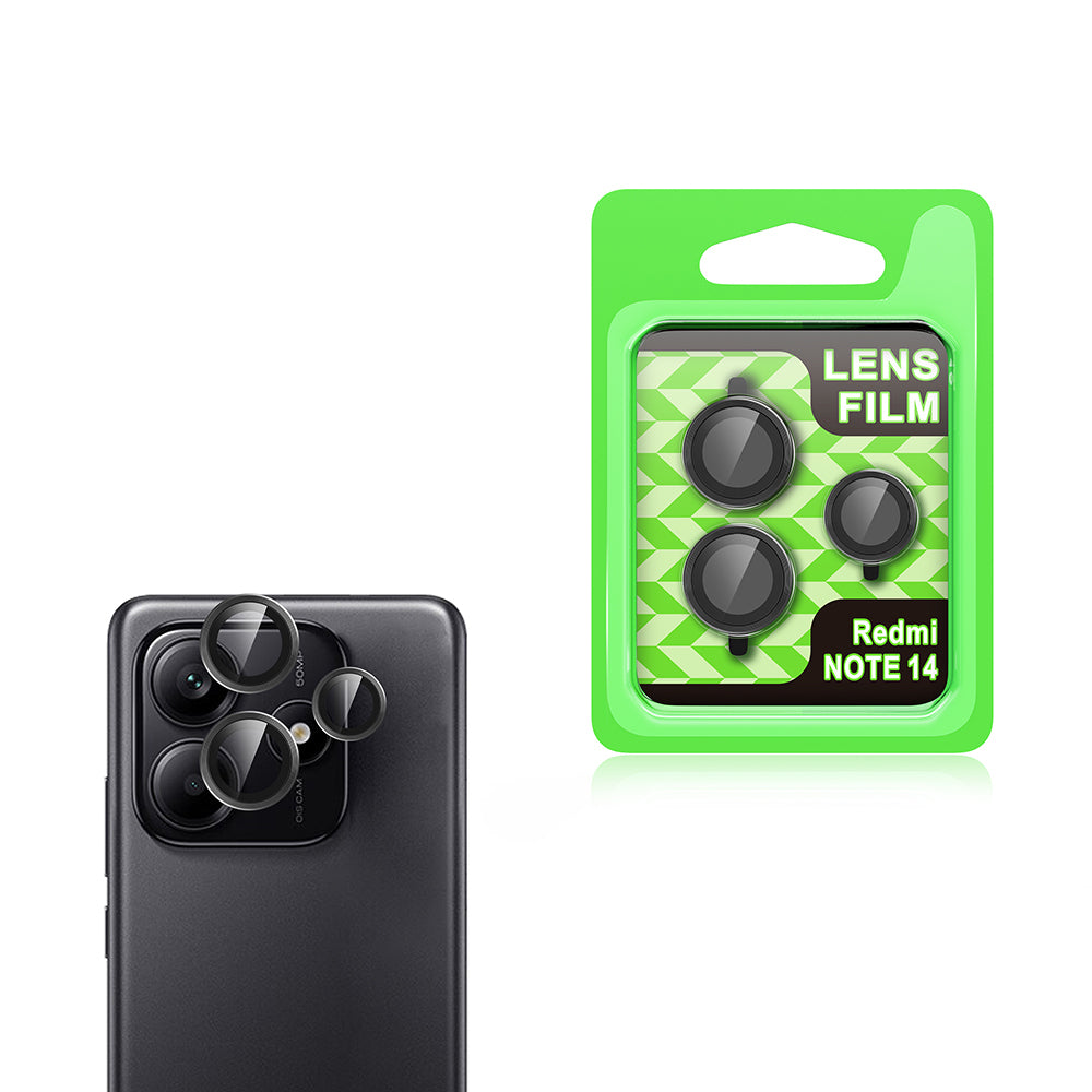 Xiaomi Redmi Note 14 5G Zore CL-07 Camera Lens Protector Black