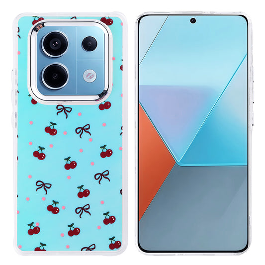 Xiaomi Redmi Note 14 Pro 4G Kılıf Airbag Tasarımlı Zore Hadra Kapak Kiraz