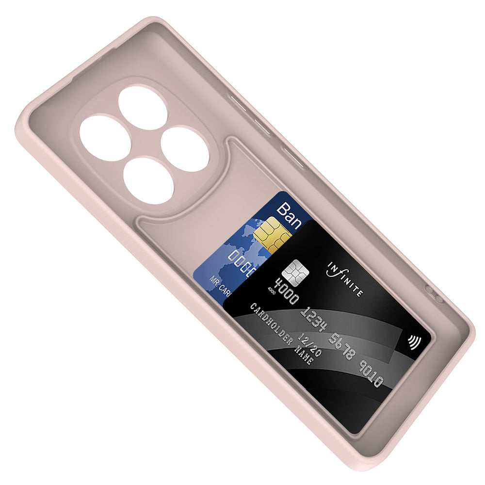 Xiaomi Redmi Note 14 Pro 4G Case Camera Protection Card Holder Zore Vitra Cover Gray