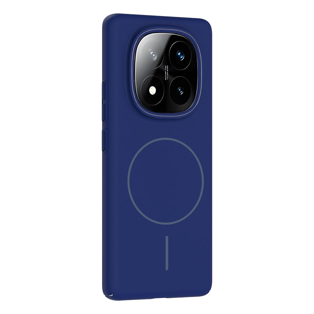 Xiaomi Redmi Note 14 Pro 4G Kılıf M-safe Şarj Özellikli Zore Ruby Sert Kapak Siyah