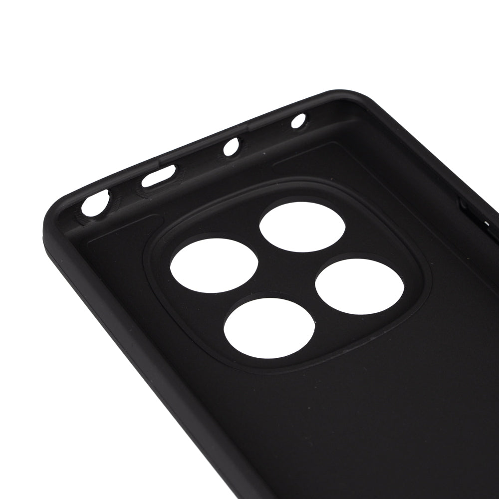 Xiaomi Redmi Note 14 Pro 4G Case Zore Piping Silicone Navy Blue