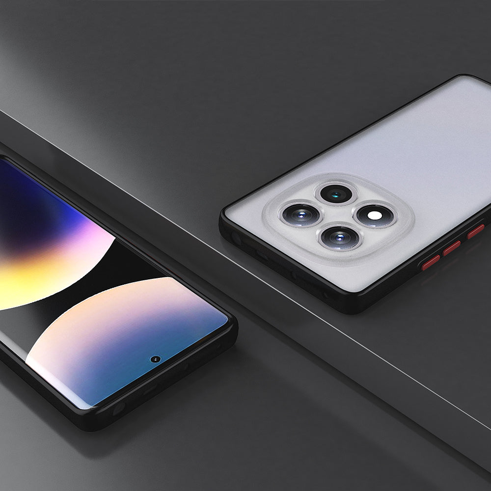 Xiaomi Redmi Note 14 Pro 4G Kılıf Zore Hux Kapak Siyah