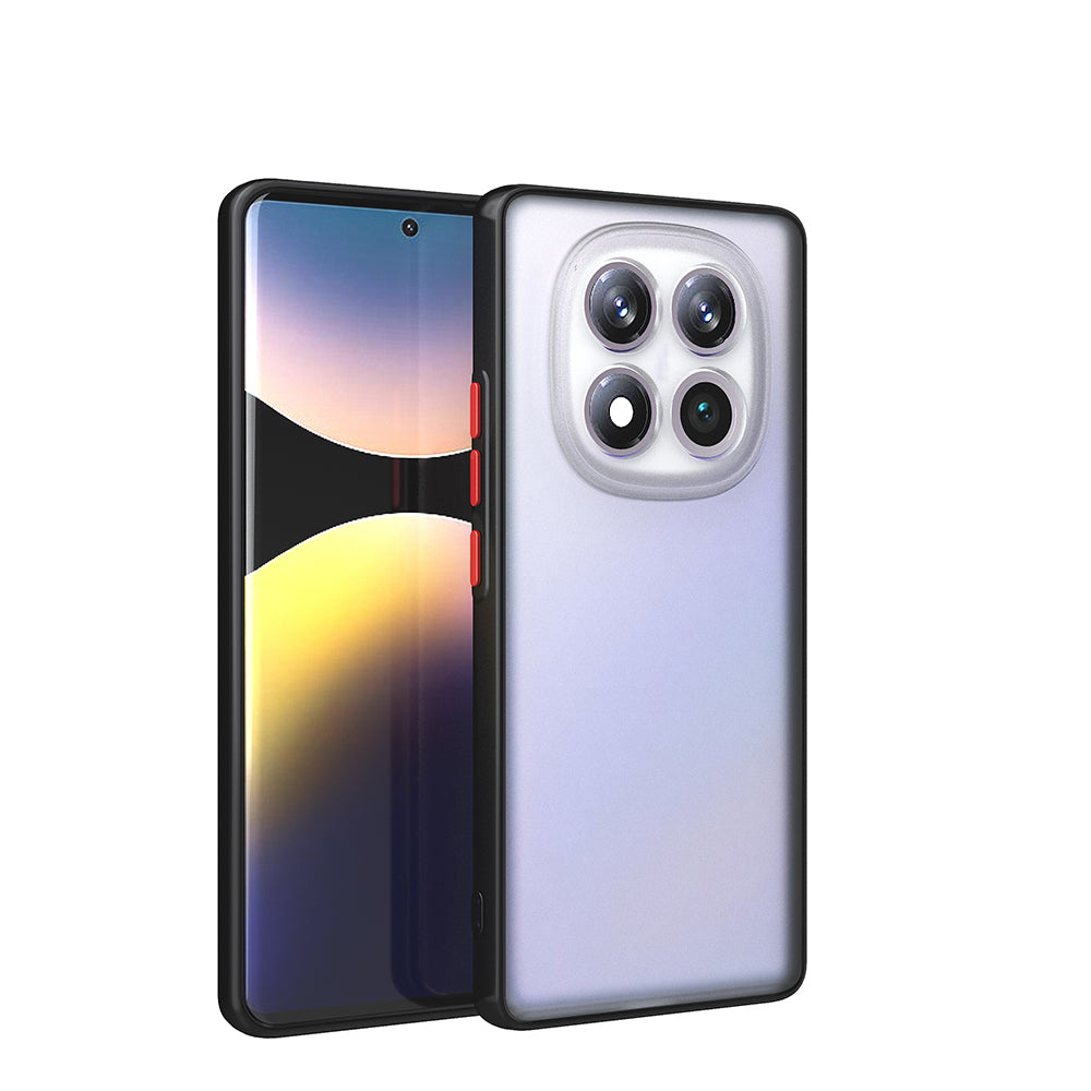 Xiaomi Redmi Note 14 Pro 4G Kılıf Zore Hux Kapak Siyah