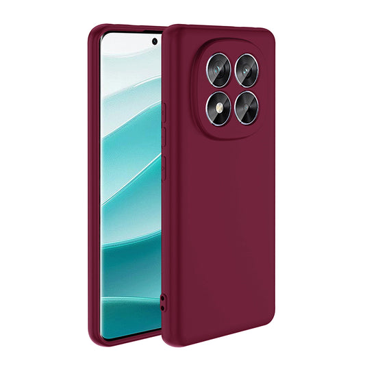 Xiaomi Redmi Note 14 Pro 4G Case Zore Mara Launch Cover Dark Purple