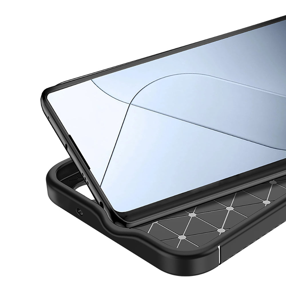 Xiaomi Redmi Note 14 Pro 4G Case Zore Negro Silicone Cover Black