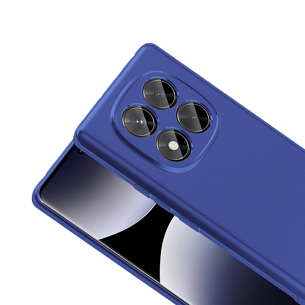 Xiaomi Redmi Note 14 Pro 4G Kılıf Zore Premier Silikon Kapak Lacivert