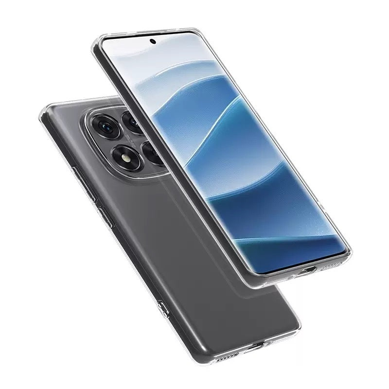 Xiaomi Redmi Note 14 Pro 4G Case Zore Super Silicone Cover Transparent 