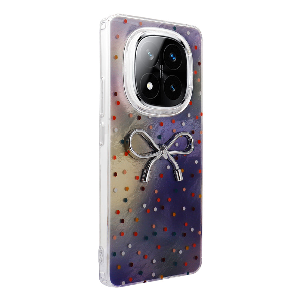 Xiaomi Redmi Note 14 Pro 5G Case Camera Protection Figured Zore Ponti Silicone Cover White 