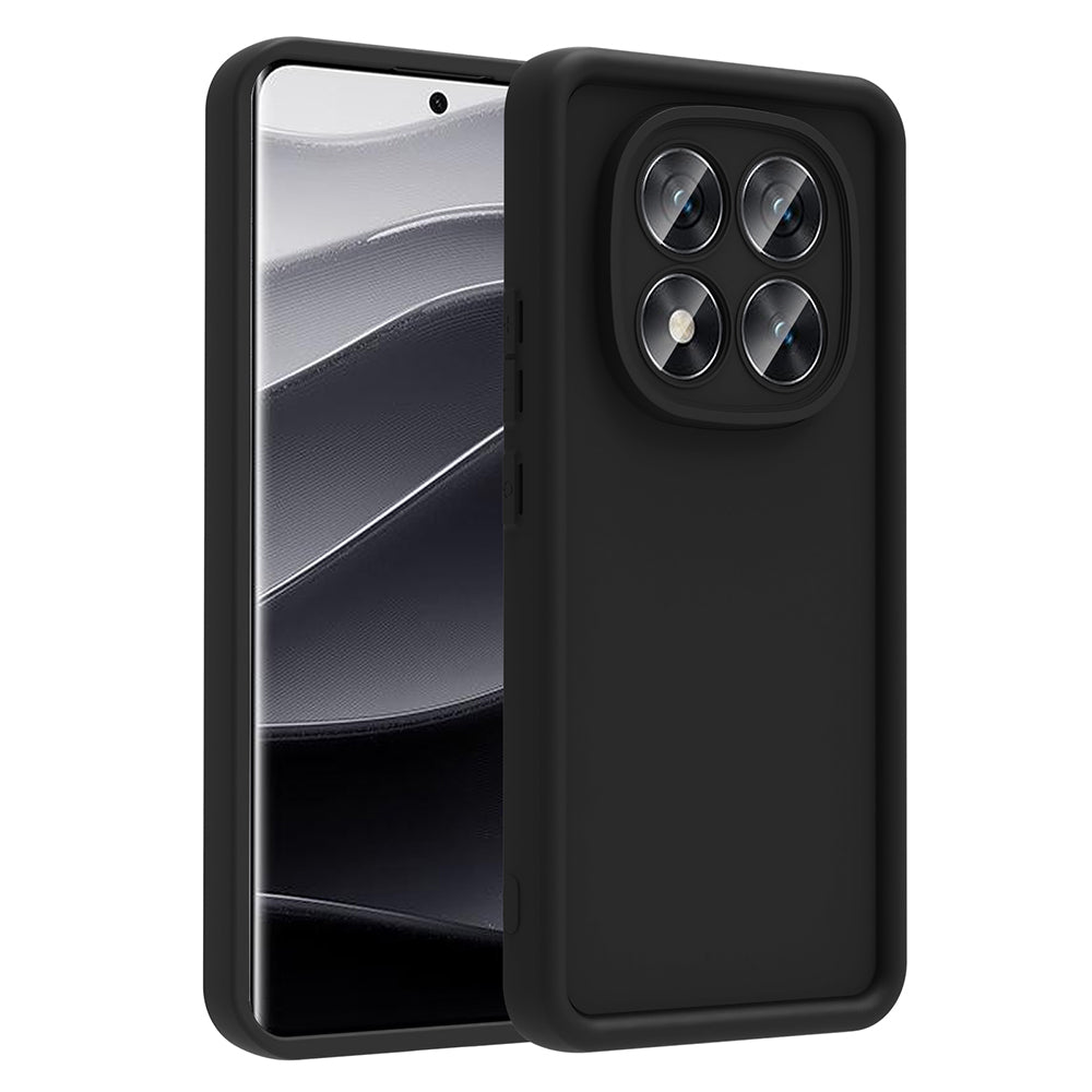 Xiaomi Redmi Note 14 Pro 5G Kılıf Kamera Korumalı Zore Ananas Kapak Mürdüm