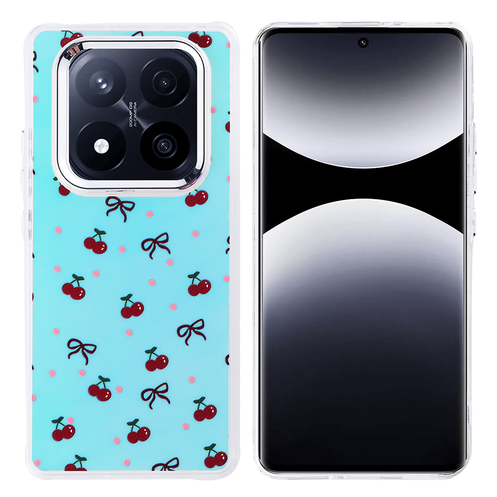 Xiaomi Redmi Note 14 Pro Plus Airbag Design Zore Hadra Cover Cherry