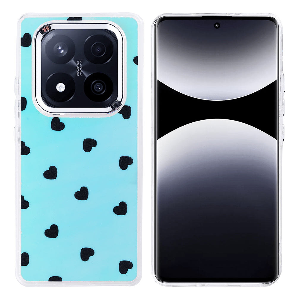 Xiaomi Redmi Note 14 Pro Plus Airbag Design Zore Hadra Cover Heart