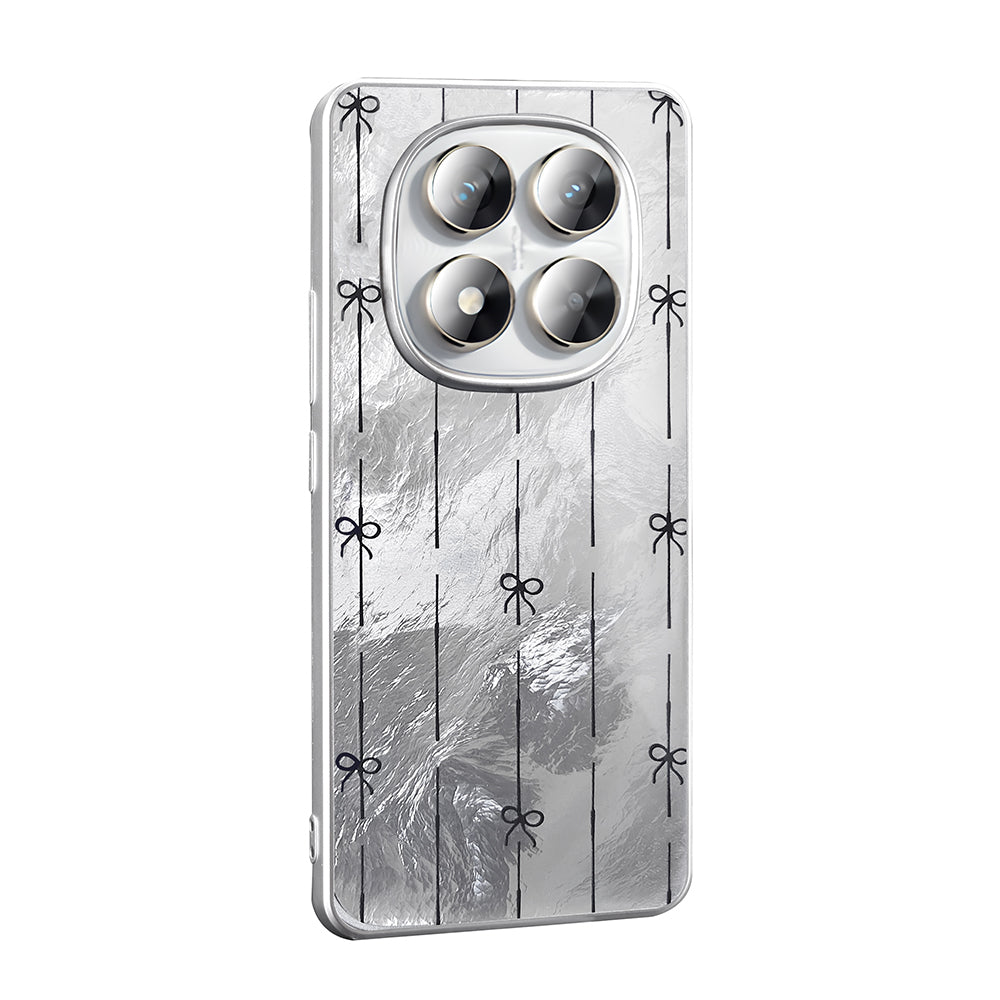 Xiaomi Redmi Note 14 Pro Plus Case Patterned Zore Mep Cover Gray Leopard