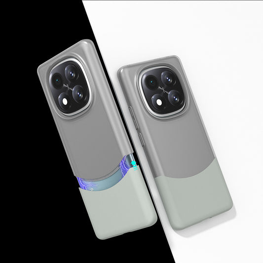 Xiaomi Redmi Note 14 Pro Plus Magnetic Zore Double Cover Gray