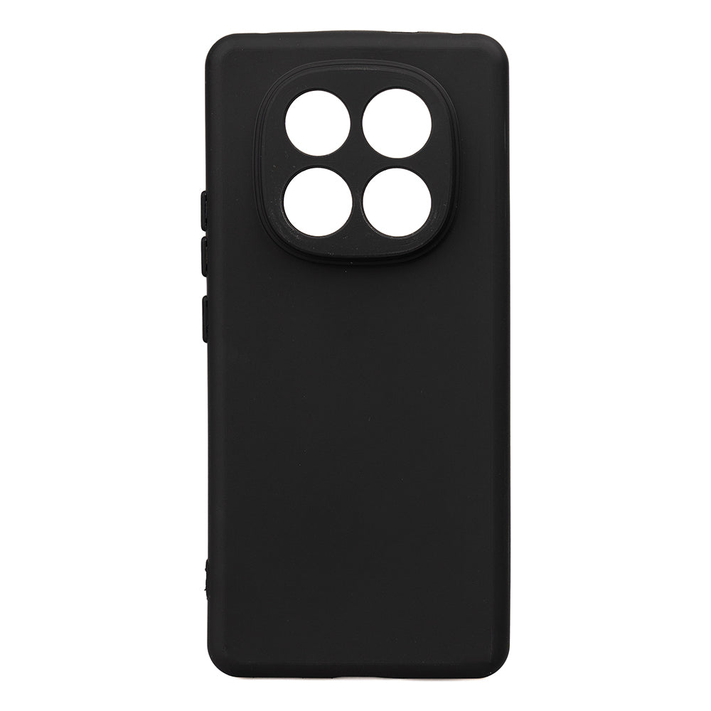 Xiaomi Redmi Note 14 Pro Plus Case Zore Piping Silicone Black