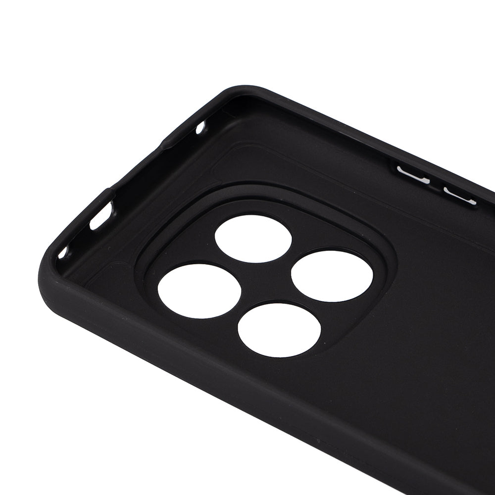 Xiaomi Redmi Note 14 Pro Plus Case Zore Piping Silicone Black