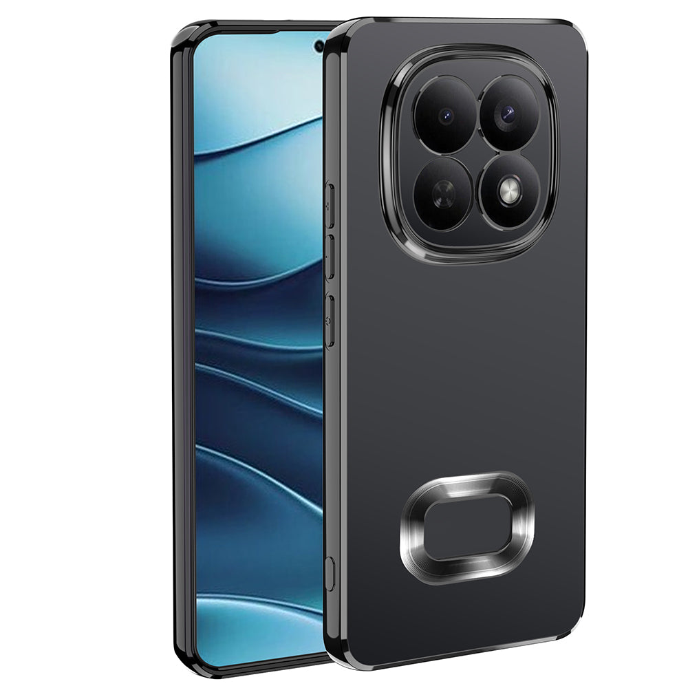 Xiaomi Redmi Note 15 5G Kılıf Kamera Korumalı Logo Gösteren Zore Omega Kapak