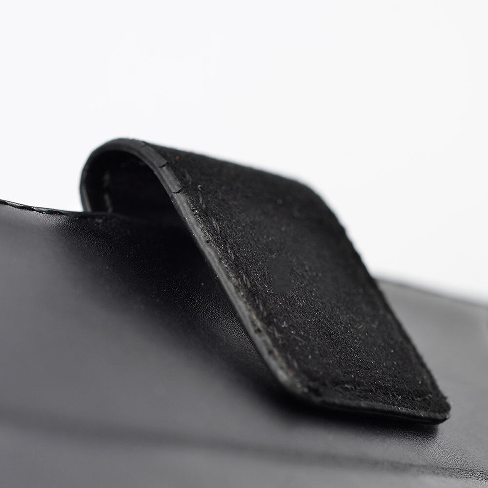 Xiaomi Redmi Note 15C Kılıf Zore Kar Deluxe Kapaklı Kılıf Siyah