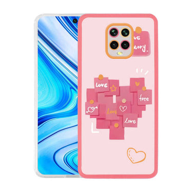 Xiaomi Redmi Note 9 Pro Kılıf Zore M-Fit Desenli Kapak