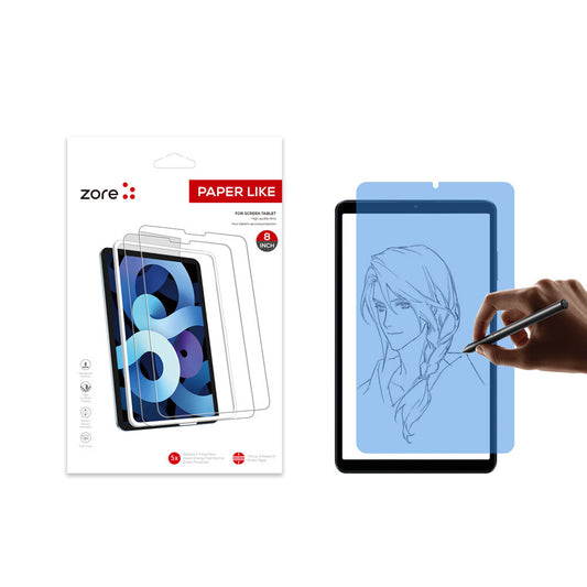 Xiaomi Redmi Pad SE 8.7 Zore Paper-Like Screen Protector Transparent