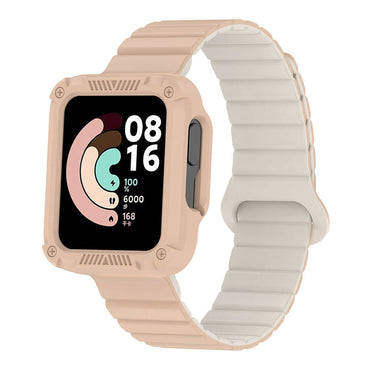 Xiaomi Redmi Watch 2 Silicone Strap Zore KRD-105 Strap Pink-Orange 