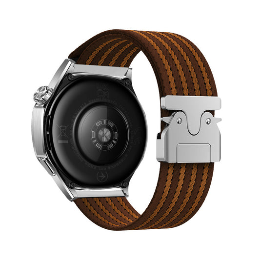 Xiaomi Redmi Watch 5 Active Zore KRD-133 22mm Nylon Fabric Braided Strap Brown 