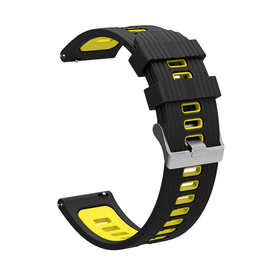 Xiaomi Redmi Watch 5 Active Zore KRD-55 Silicone Strap Black-Red 