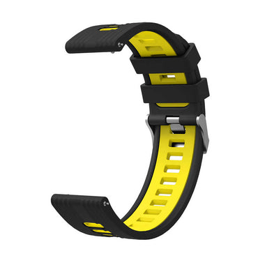 Xiaomi Redmi Watch 5 Active Zore KRD-55 Silicone Strap Black-Yellow 