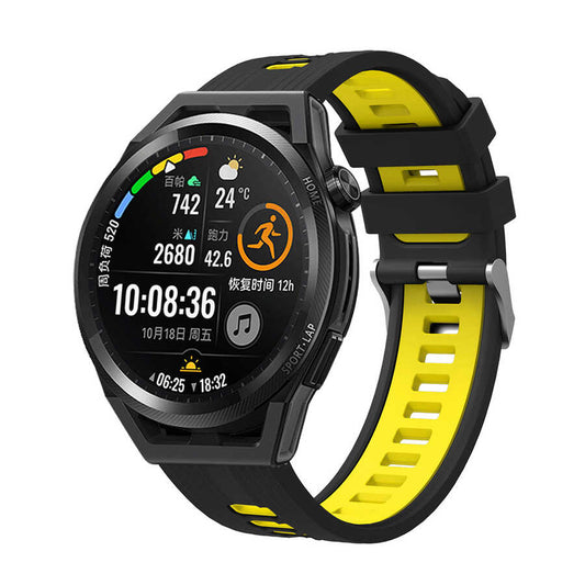 Xiaomi Redmi Watch 5 Active Zore KRD-55 Silicone Strap Black-Yellow 