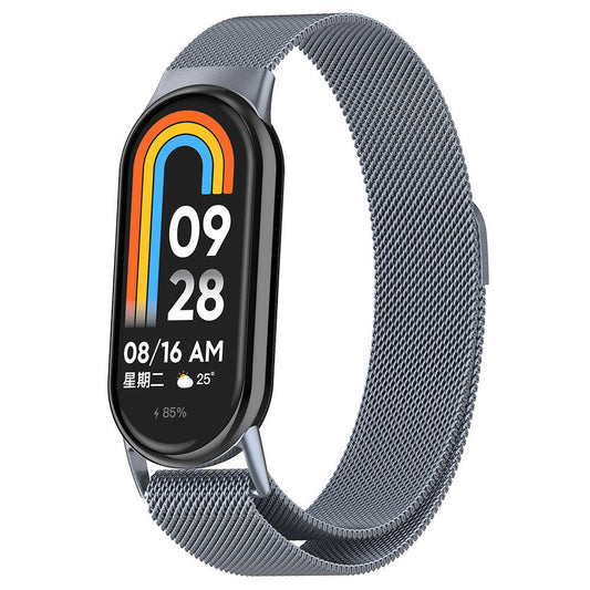 Xiaomi Smart Band 8 Zore KRD-01 Metal Band Gray
