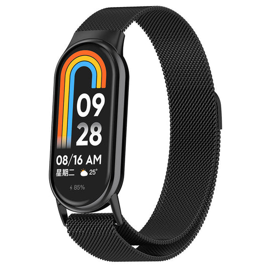 Xiaomi Smart Band 8 Zore KRD-01 Metal Strap Black