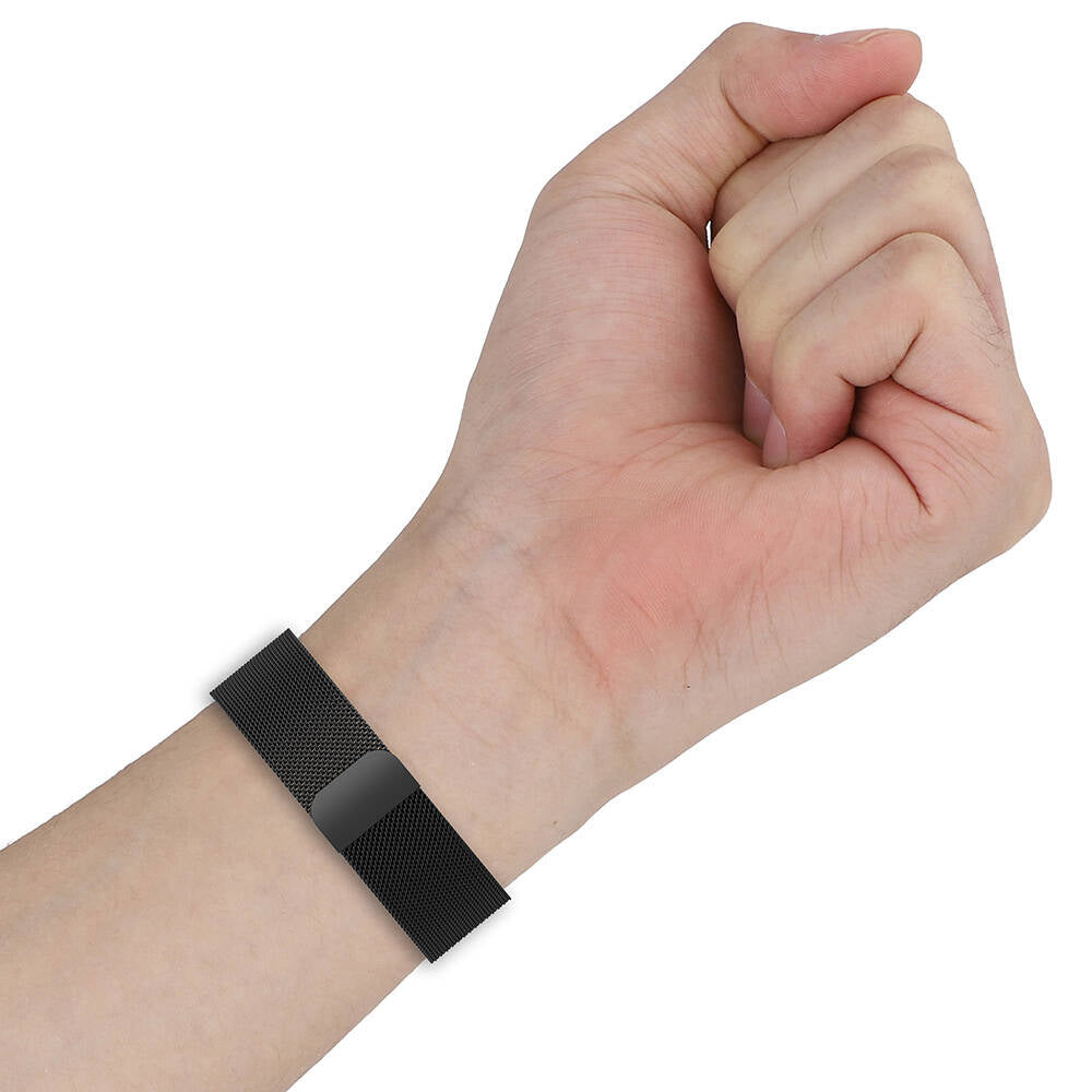 Xiaomi Smart Band 8 Zore KRD-01 Metal Strap Silver