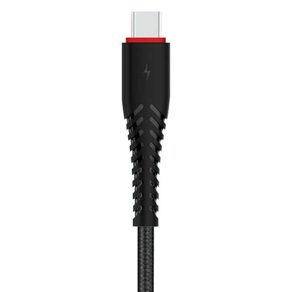 Xipin LX18 Type-C Usb Kablo 1.2M Siyah