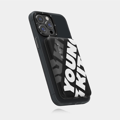 Youngkit APE Hızlı Şarj Özellikli Wireless Powerbank 15W 5000mAh Siyah